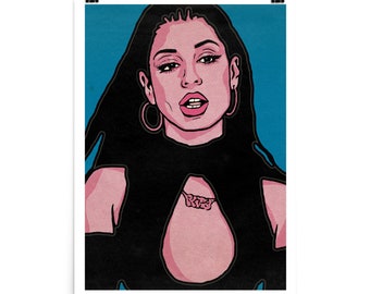 Maddy Perez from Euphoria fine art poster print