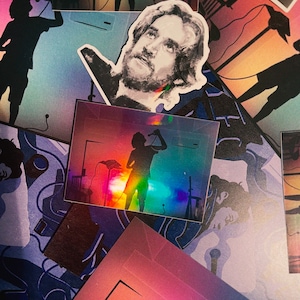 Bo Burnham Inside holographic sticker