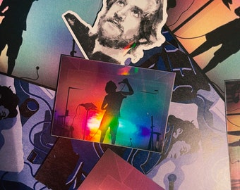 Bo Burnham Inside holographic sticker