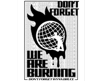 Don&#39;t Forget Wynn Bruce sticker design 3