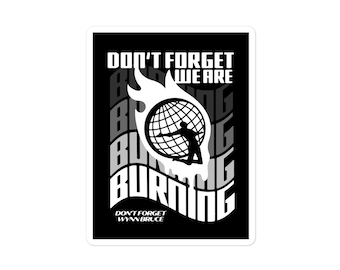 Don&#39;t Forget Wynn Bruce Sticker design 2