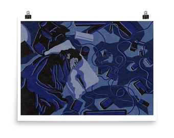 Bo Burnham Inside Artwork Fine Art Poster Print
