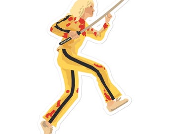 Kill Bill vinyl sticker