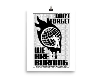Don&#39;t Forget Wynn Bruce Poster design 3