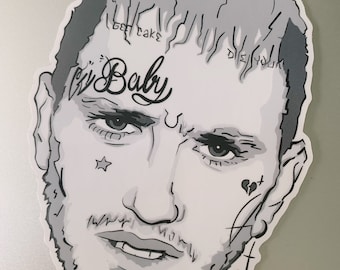 Lil Peep Pegatina