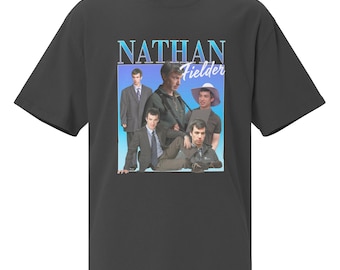 Nathan Fielder Oversized faded t-shirt