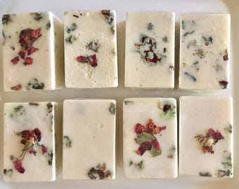 Exfoliating Soap Body Bar - Rose & Sea Salt - Cowtail Soap Bar