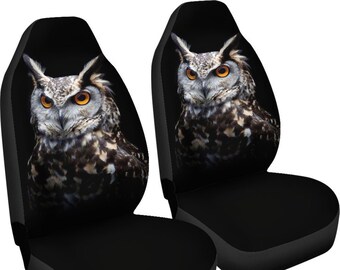 owl themed car seat and stroller