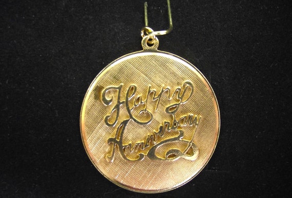 14K Solid Gold Pendant - image 2