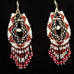 Native Inspired Dreamcatcher 3&quot; Long Earrings