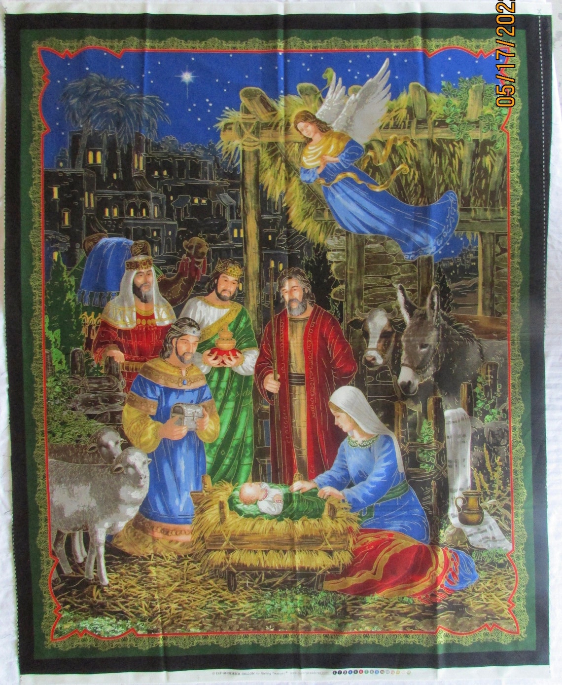 Christmas Nativity Panel | The Quilt Shop