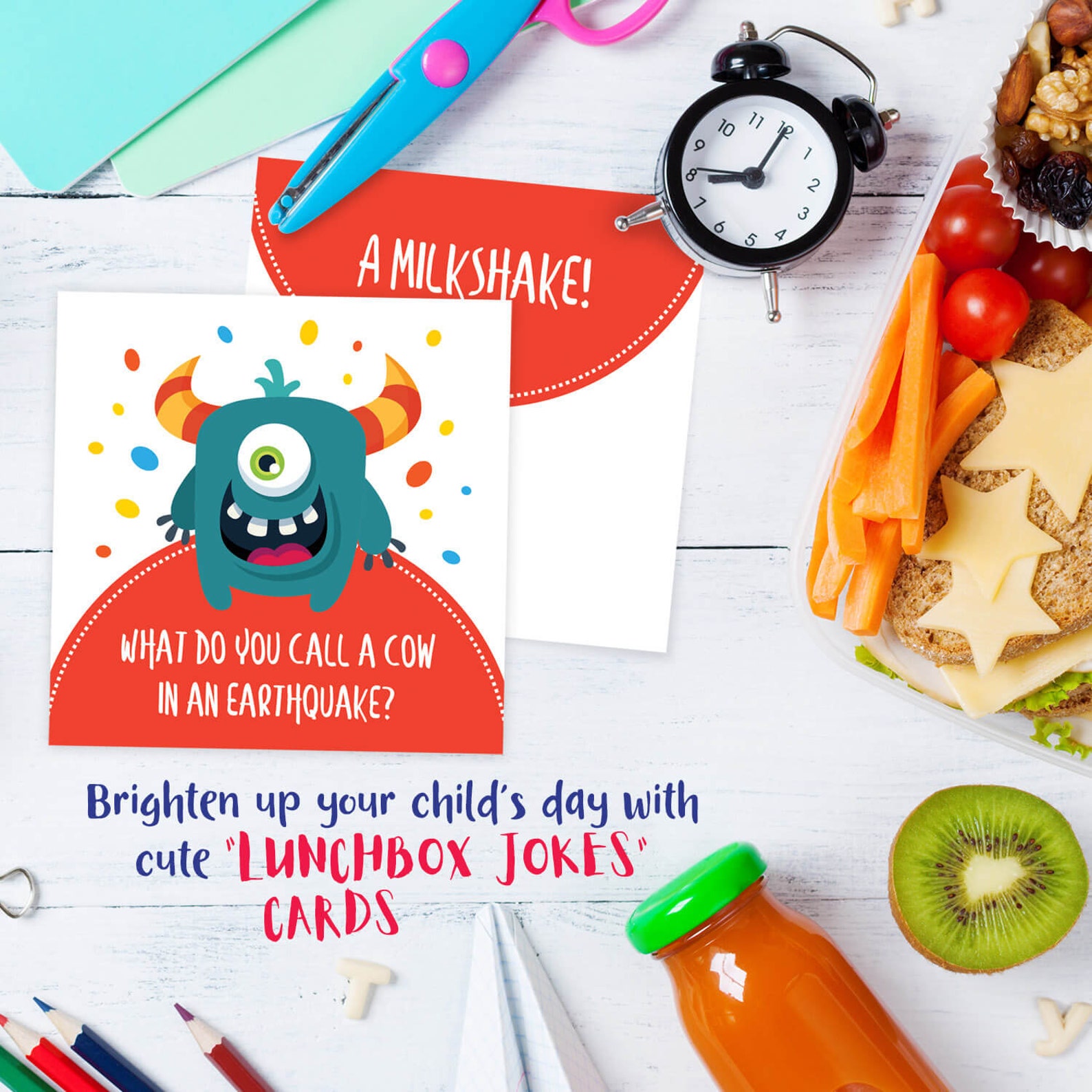 Lunch Box Jokes for Kids - 60 Cute Inspirational and Motivational ...