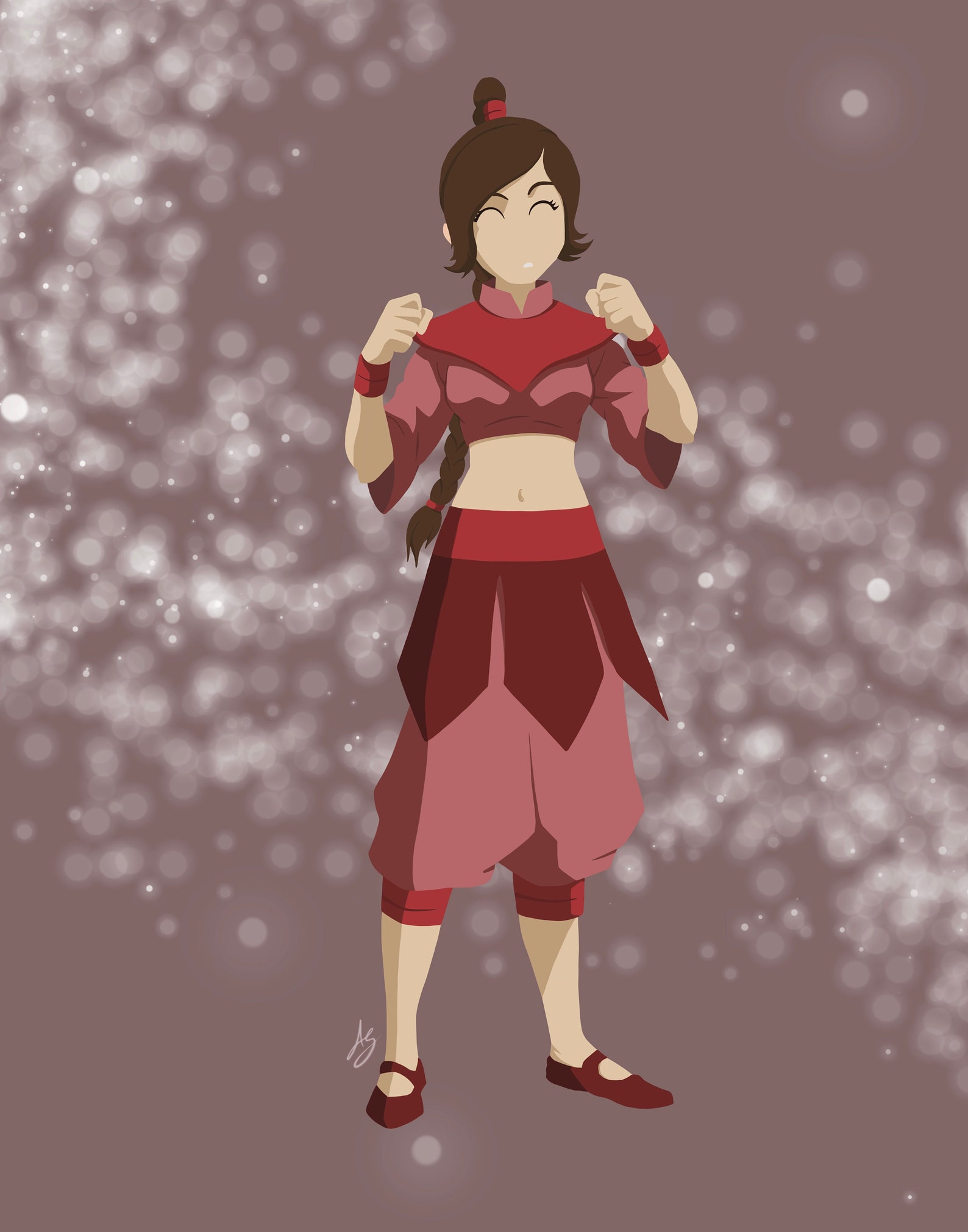 Ty Lee Avatar ATLA Mate P ster Etsy Espa a