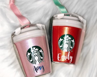 スターバックス ミニ セラミック クリスマスツリー オーナメント