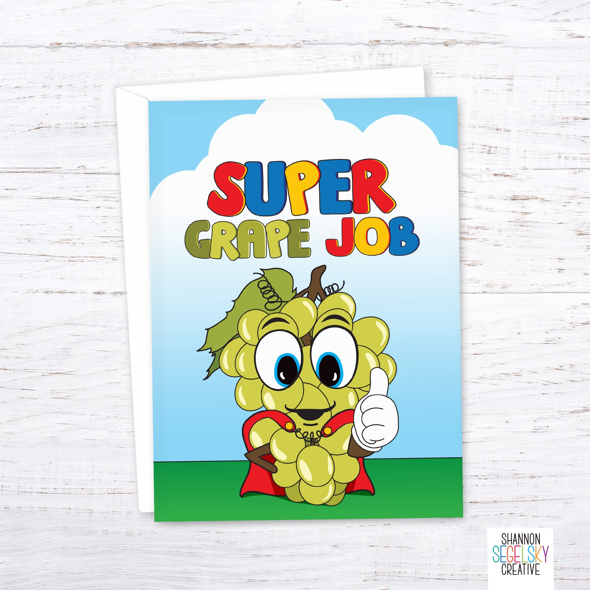 Super Grape Job Card