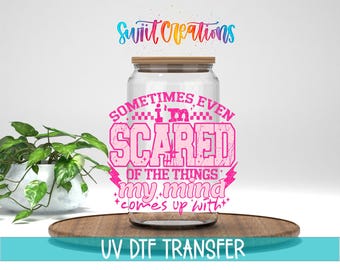 Pink UV DTF Cup Decal | Funny Sarcastic Tumbler Wrap | UV1586