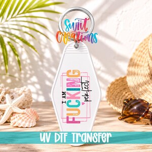 I'm fucks Perfect Cottage Schlüsselbund UV DTF Transfer Aufkleber | MK1479