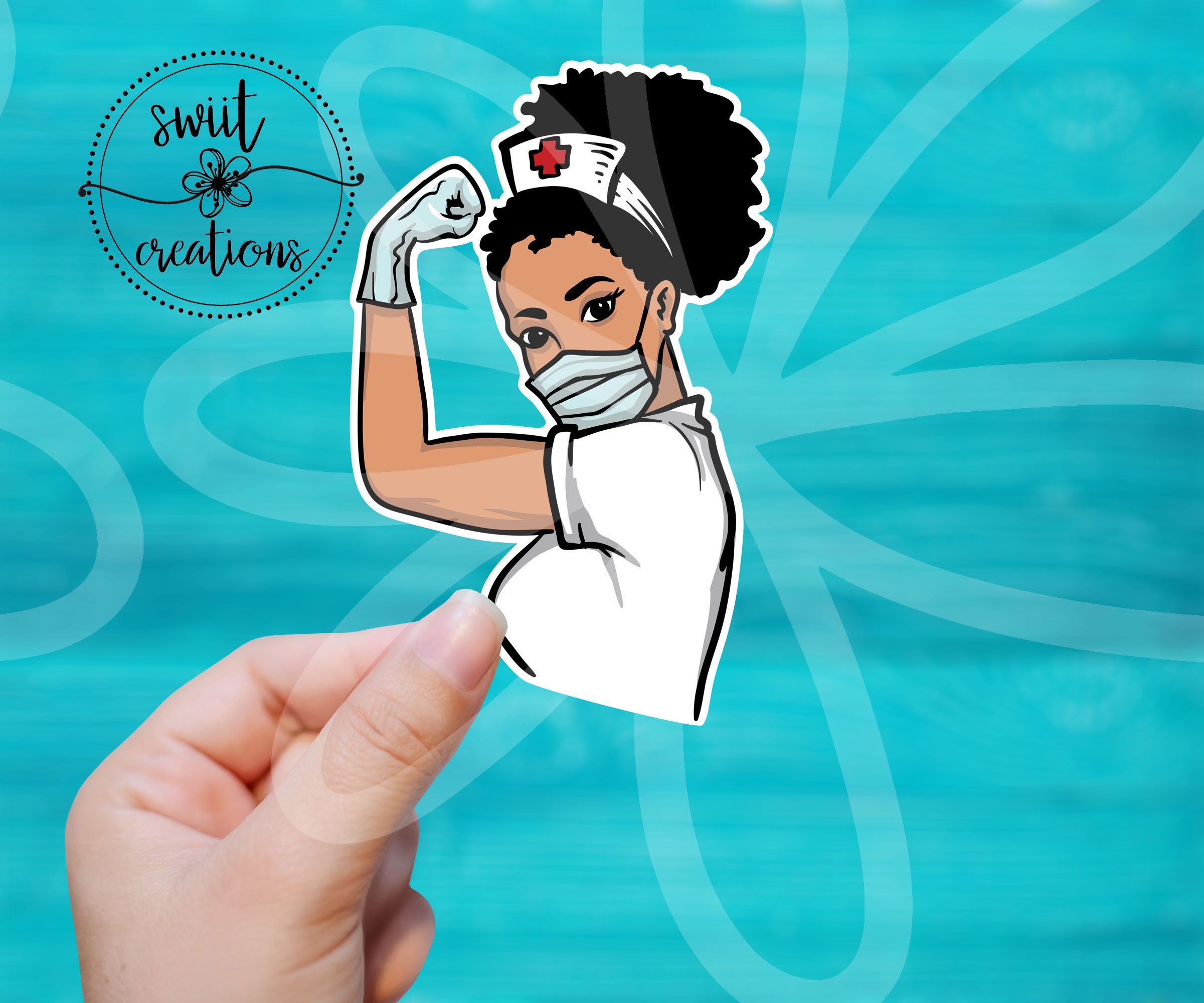 Nurse Sticker Fun Sticker Vinyl Decal Laptop Sticker Etsy