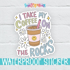 Laptop Sticker | Iced Coffee Gift | SS1534