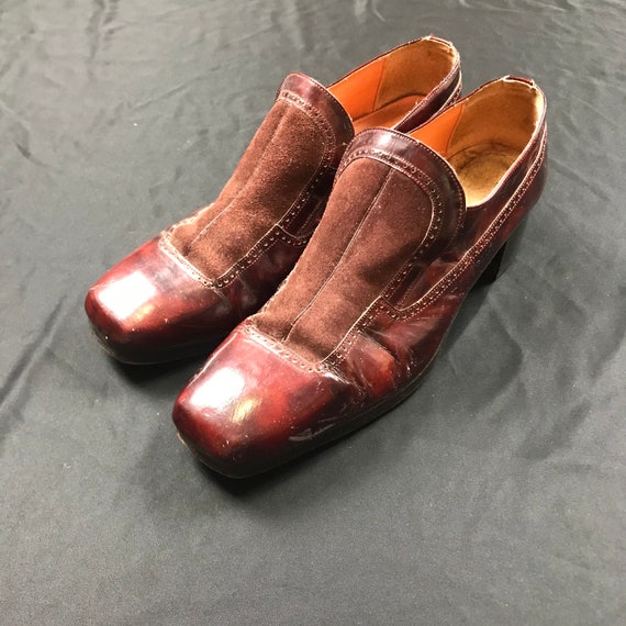 men's 70's disco platform shoes