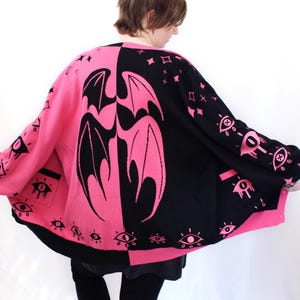 Demon Winged Cardigan