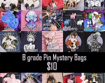 B grade pin gacha mystery bags | Series 6