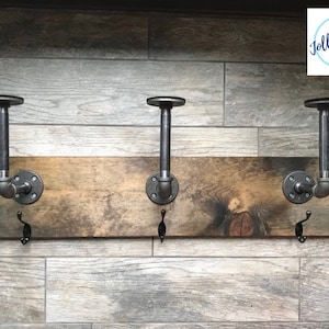 Amazing MOTORCYCLE Helmet Rack - Handmade Helmet Storage - Helmet Holder - with Jacket and Coat Rack - gear rack- customize- cycling- ski