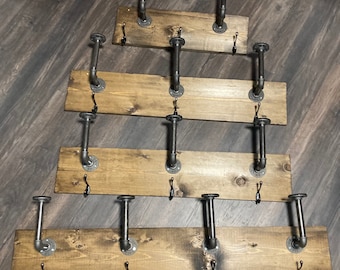 HELMET holder, CUSTOMIZED home storage decor, display, ski, motorcycle rack, jacket, bike gear stand