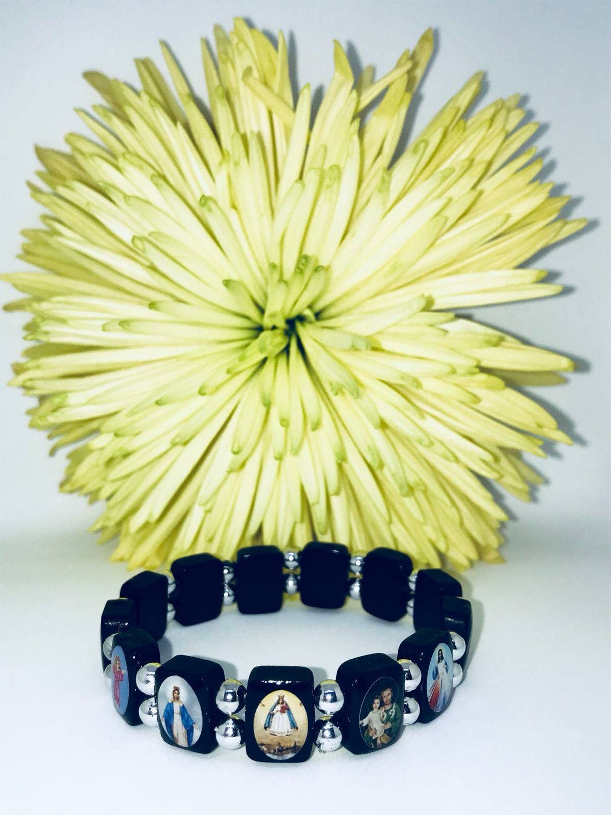 【VINTAGE HOLLYWOOD】Vintage 2008 Square Bracelet Women's Vintage Oscar De La Renta Gold Plated 8
