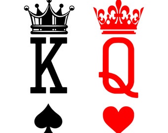King And Queen Etsy