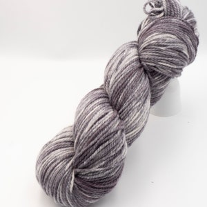 MERINO WOOL HAND DYED color &#39;gradient grey&#39; colorful soft yarn woolmops