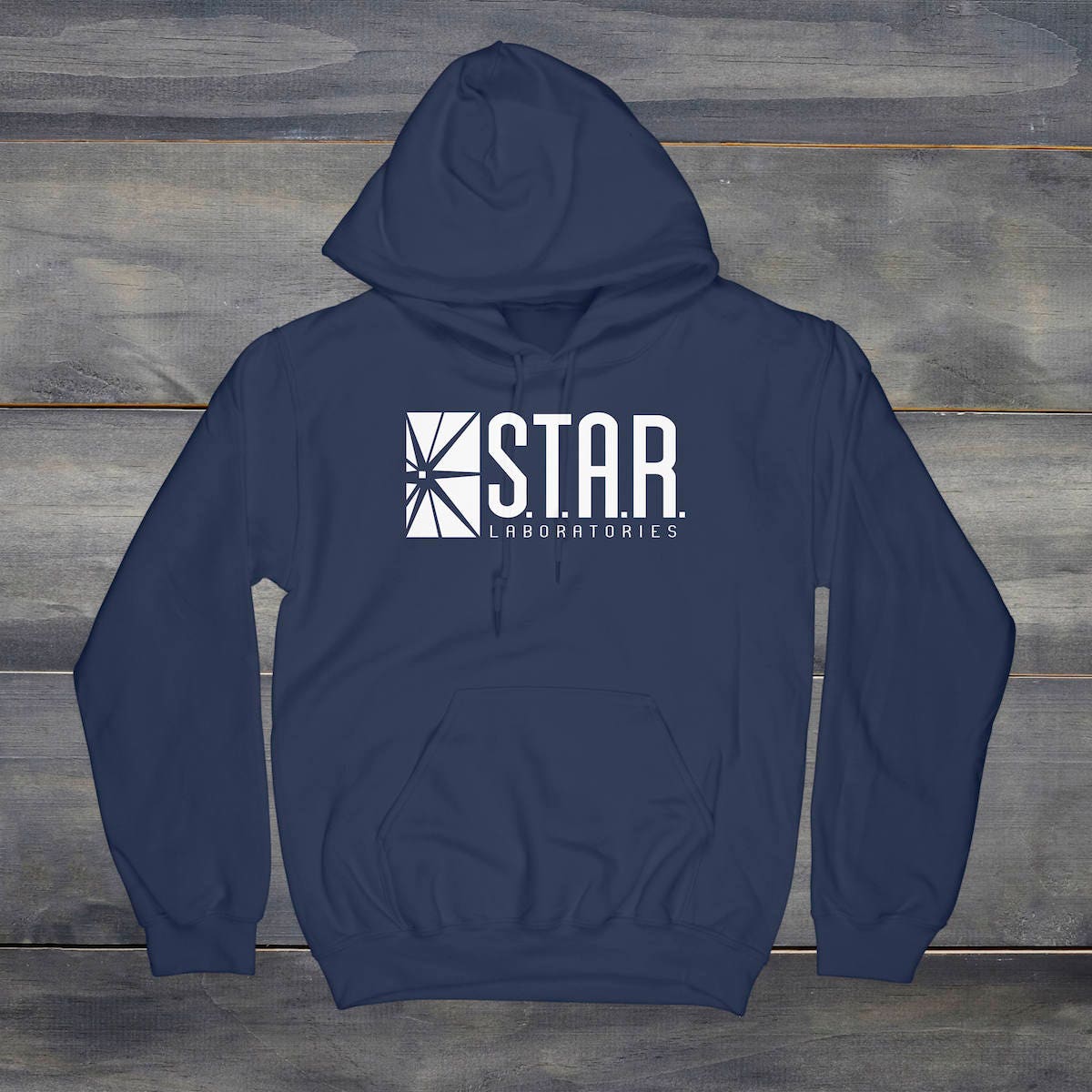 barry allen in star labs sweatshirt