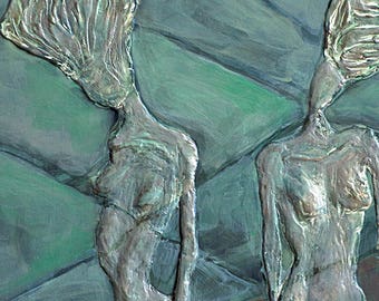 PENSAMIENTO RURAL, Cuadro 30 X 23 CM