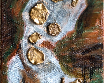 In the Desert, 24in x 18in