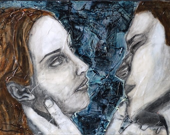 SCOFIELD AND SARAH 10 inches X20 inches