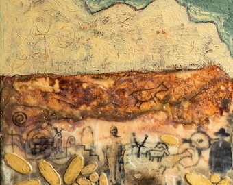 PAIUTE, Pintura 12 pulgadas x 12 pulgadas