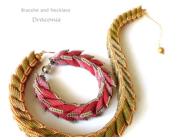 PDF Instructions necklace and bracelet Draconis