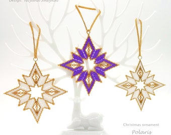 PDF instructions Christmas pendant Polaris