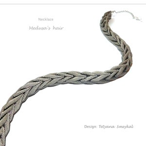 PDF Instructions Necklace Medusa&#39;s hair