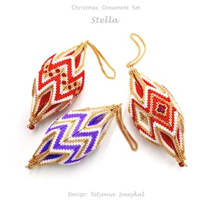 PDF Instructions Christmas Ornament Set Stella