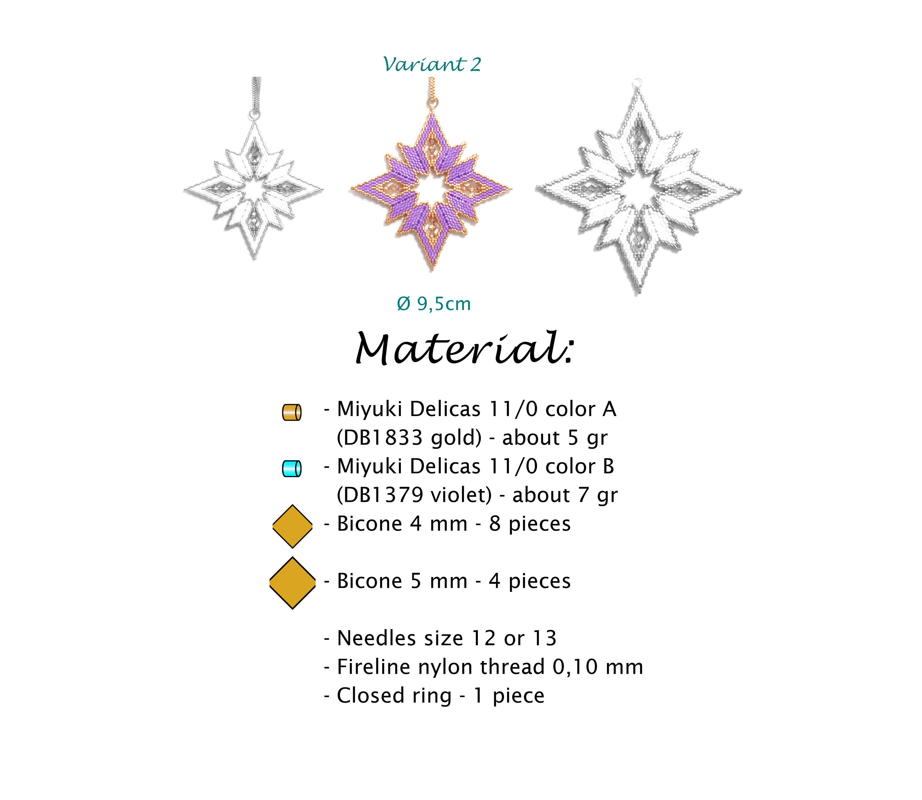 PDF Instructions for Polaris Christmas Ornaments - Etsy