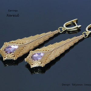 PDF Instructions Earrings Nereid