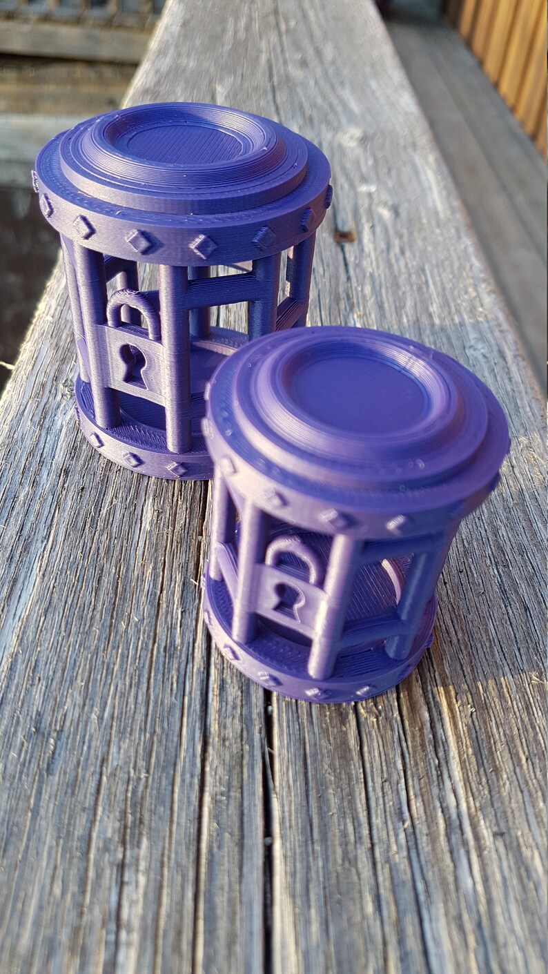 Dice Prison d20 dice box mtg 40k dnd dice box Etsy