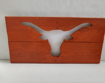 Texas Longhorn Decor Etsy