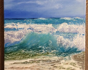 sea painting etsy