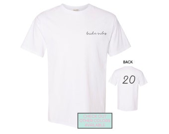 Bridesmaid Shirts | Bachelorette Party Shirts | Bridesmaid Proposal | Maid of Honor Shirts | Bride Vibes | Bach Vibes