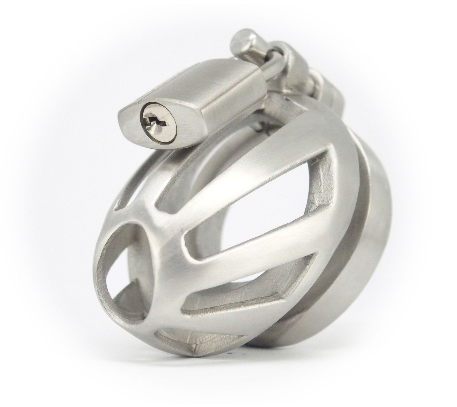 BON4Micro Extra Small Stainless Steel Chastity Cage 