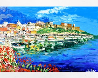 palette knifespatula wall art decor 70x50cm Oil on canvas Amalfi Coast painting on canvas gift idea 27x19 palette knifespatula wall art decor 70x50cm Oil on canvas Amalfi Coast painting on canvas gift idea 27x19