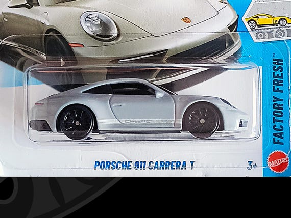 Hot Wheels - Porsche 911 Carrera T - Grey - Etsy