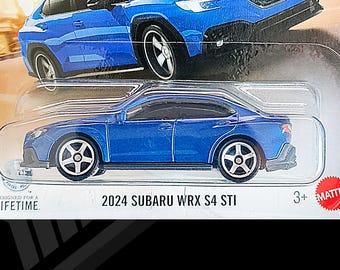 Matchbox - Subaru WRX S4 STI - Blue - Etsy